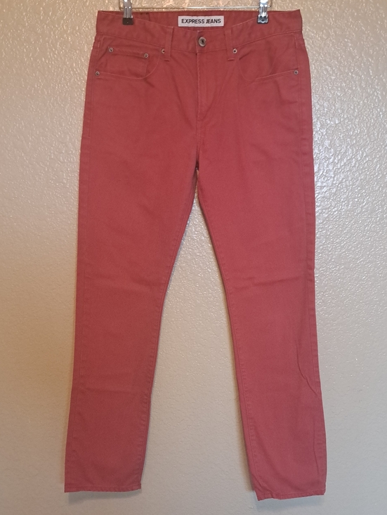 Express Denim - Express Women's Rusty Rose Skinny Jeans. Size 32.